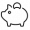 Sparschwein Icon